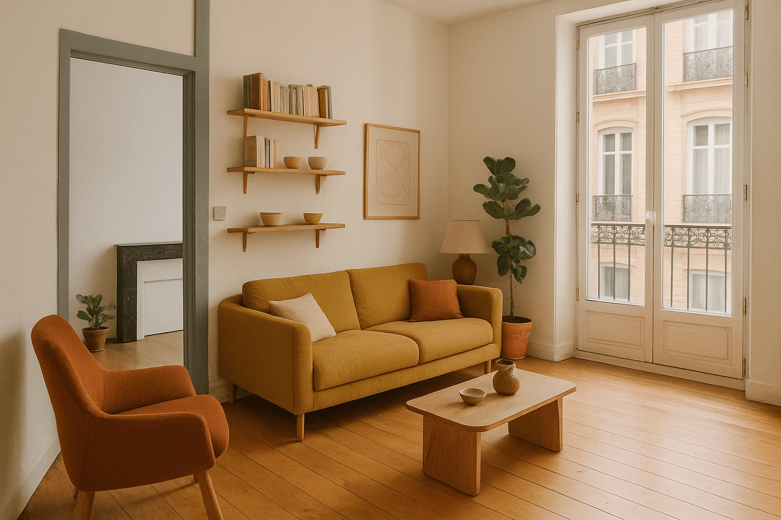 Réalisation intérieure — salon