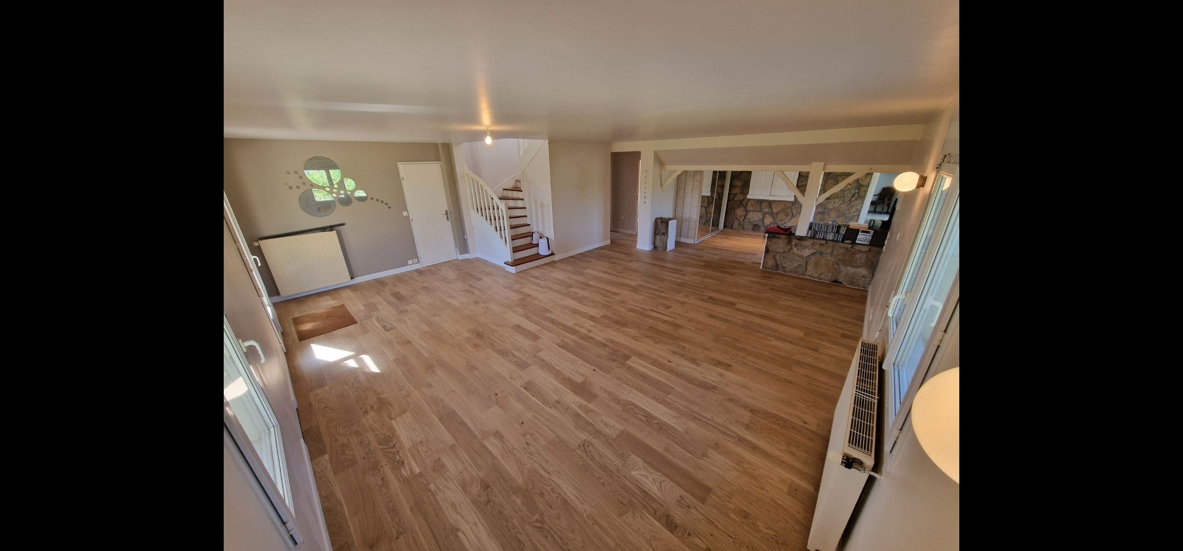 Un salon rénové